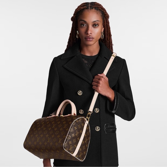 LOUIS VUITTON MONOGRAM SPEEDY BANDOULIERE 30 - Picture 1 of 15
